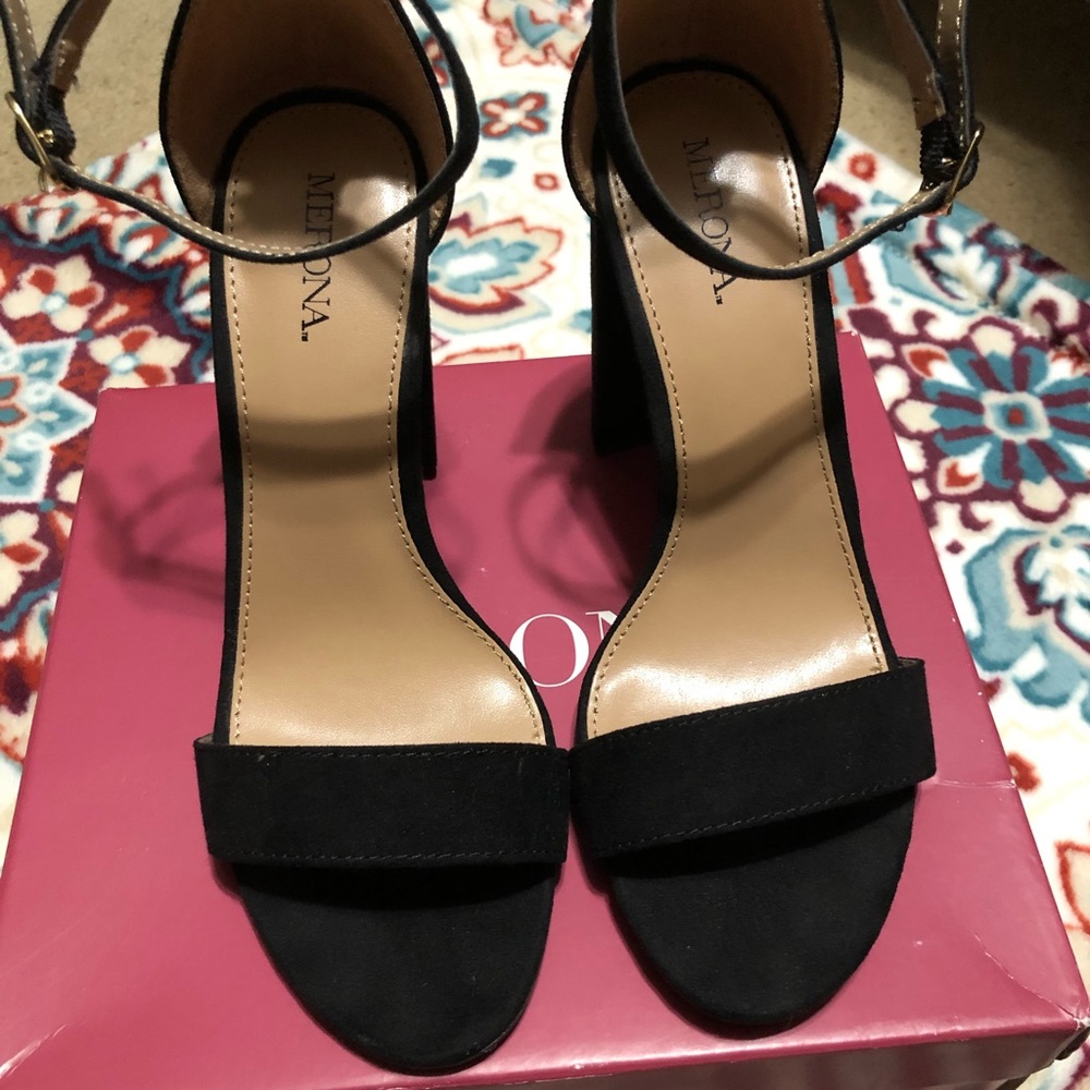 Black heels